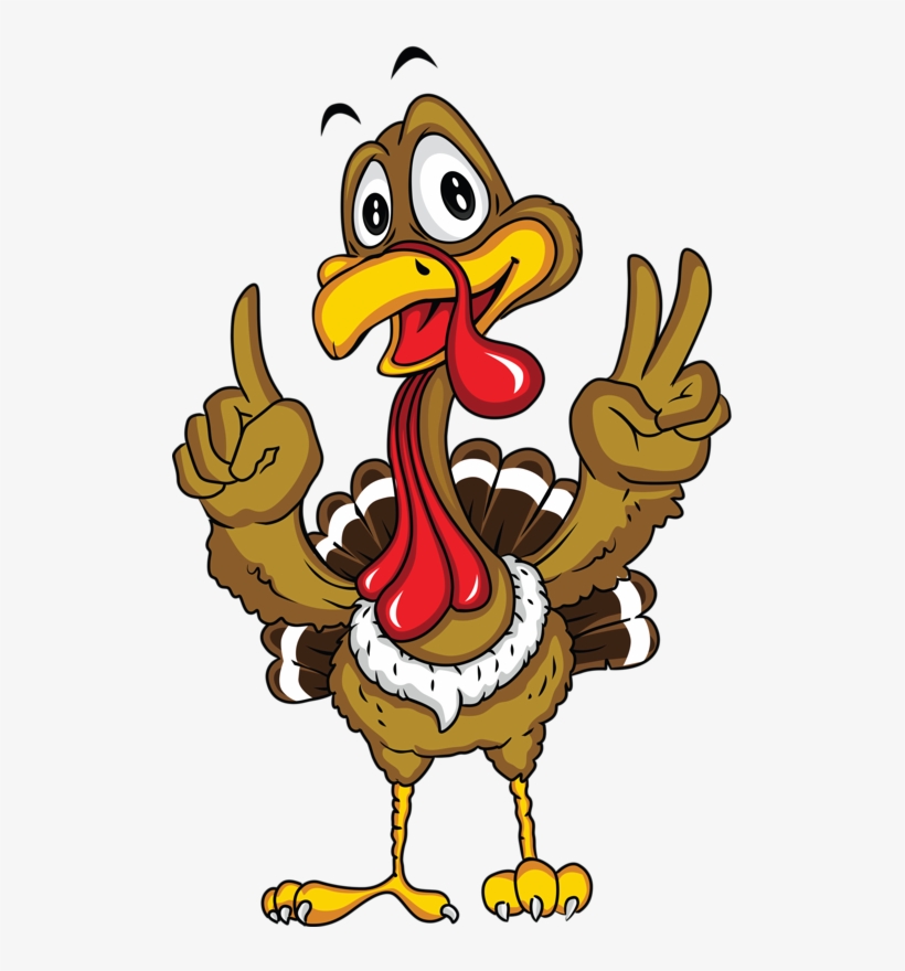 Png Happy And Tela Thanksgivingclip - Thanksgiving Turkey Transparent Background, transparent png download