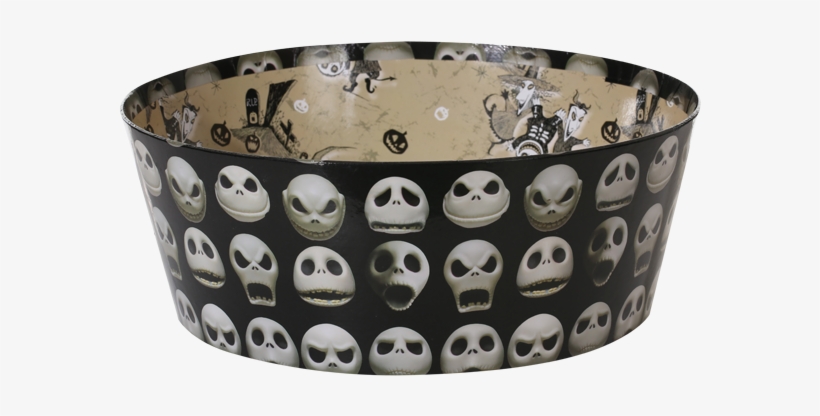 Jack Skellington Paperboard Candy Bowl - Nightmare Before Christmas Candy Bowl, transparent png download