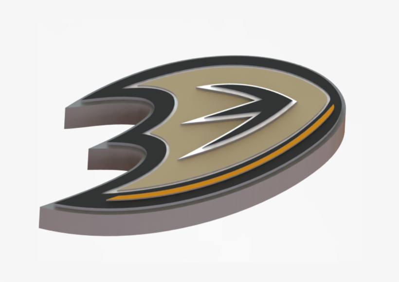 Anaheim Ducks Logo 3d Print - Anaheim, transparent png download