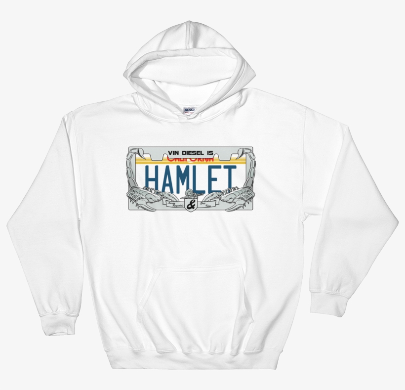 Vin Diesel Is Hamlet Hooded Sweatshirt - Xxxtentacion Writing Bad Vibes Forever, transparent png download