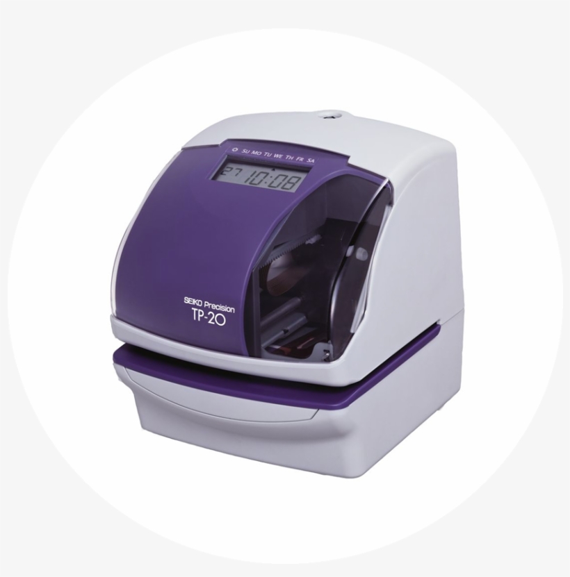 Seiko Tp 20 Time And Date Stamp - Electronic Date Stamper, transparent png download