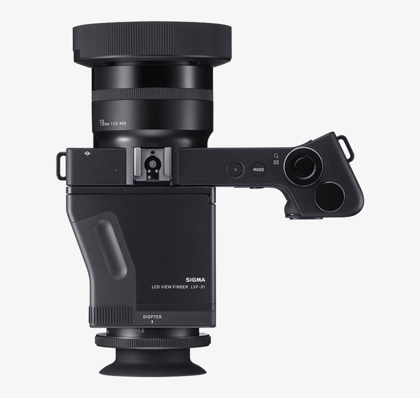 Sigma Lvf-01 Lcd Viewfinder - Sigma Dp2 Quattro Viewfinder, transparent png download