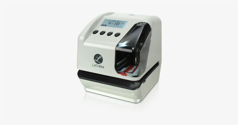 Lt5000 Time, Date, Numbering Document Stamp - Lathem Lt5000, transparent png download