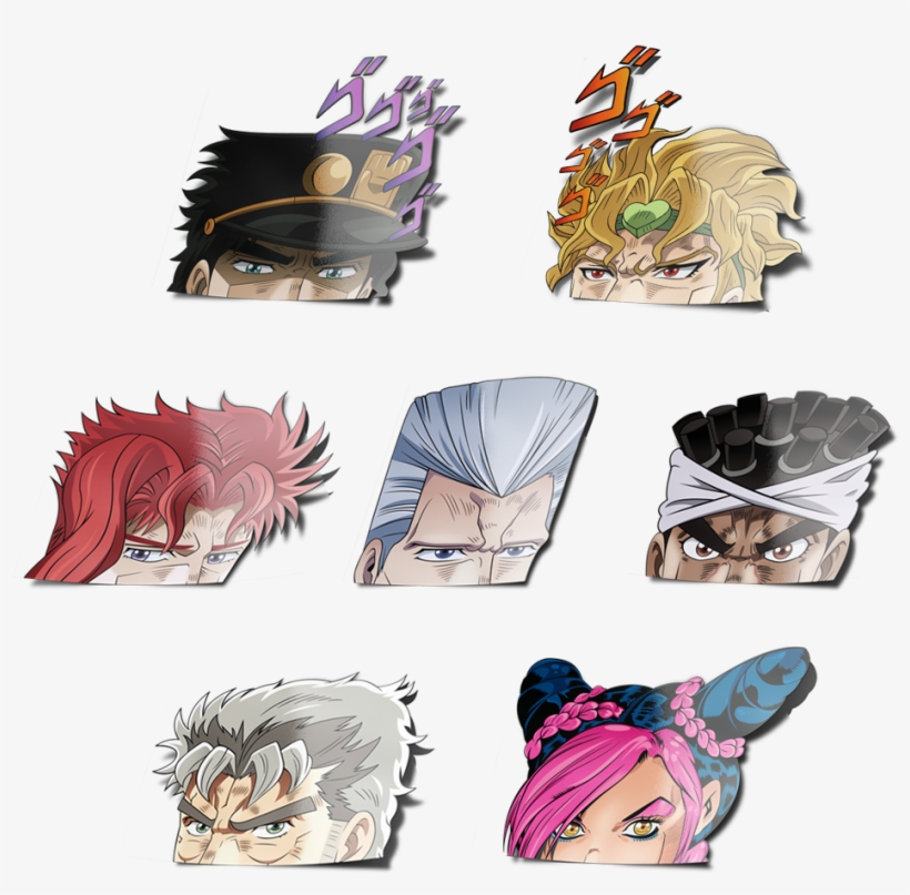 Image Of Jojo's Bizarre Adventure Peeks - Jojo's Bizarre Adventure, transparent png download
