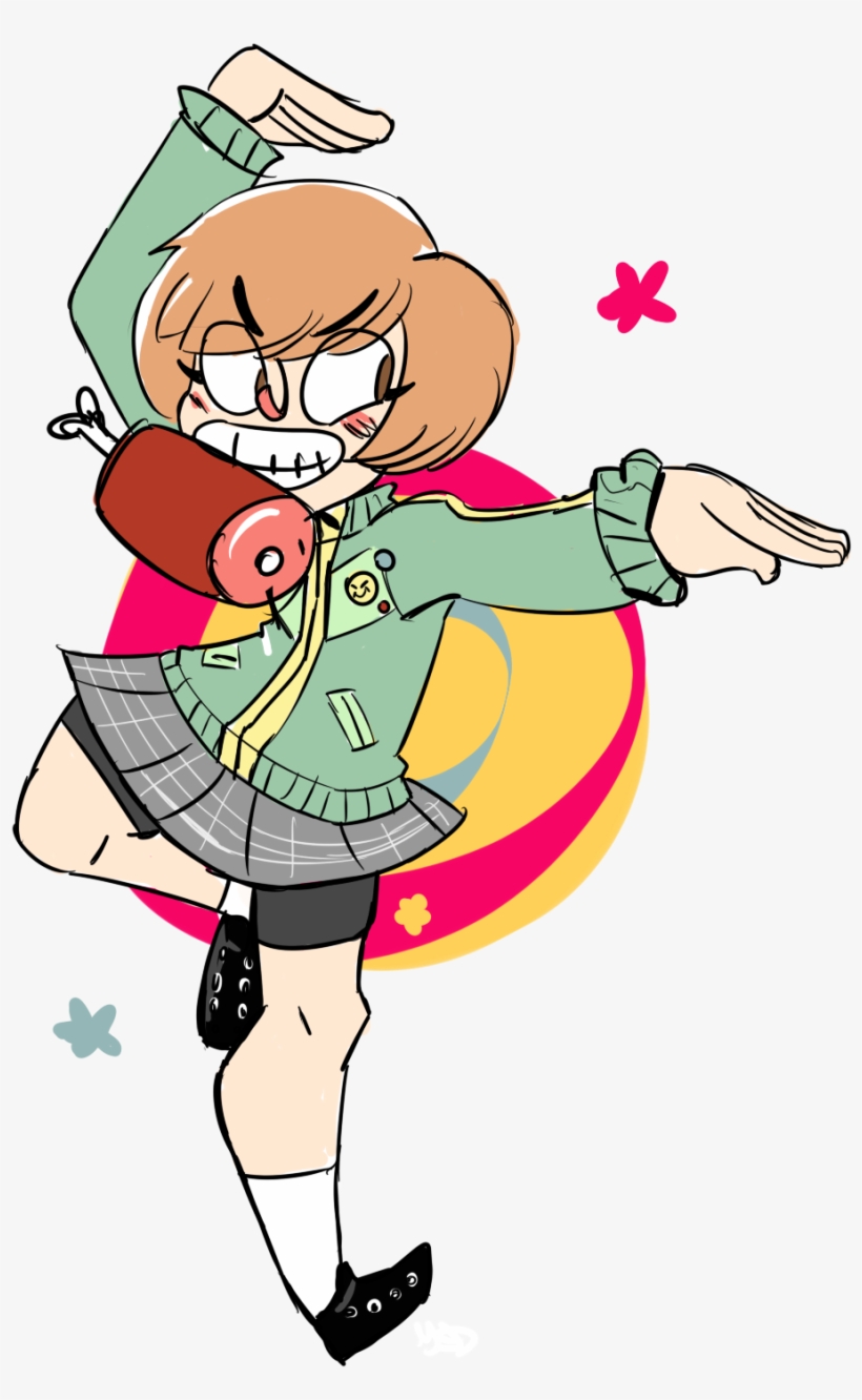 Persona4 Is A Cool Game - Cartoon, transparent png download