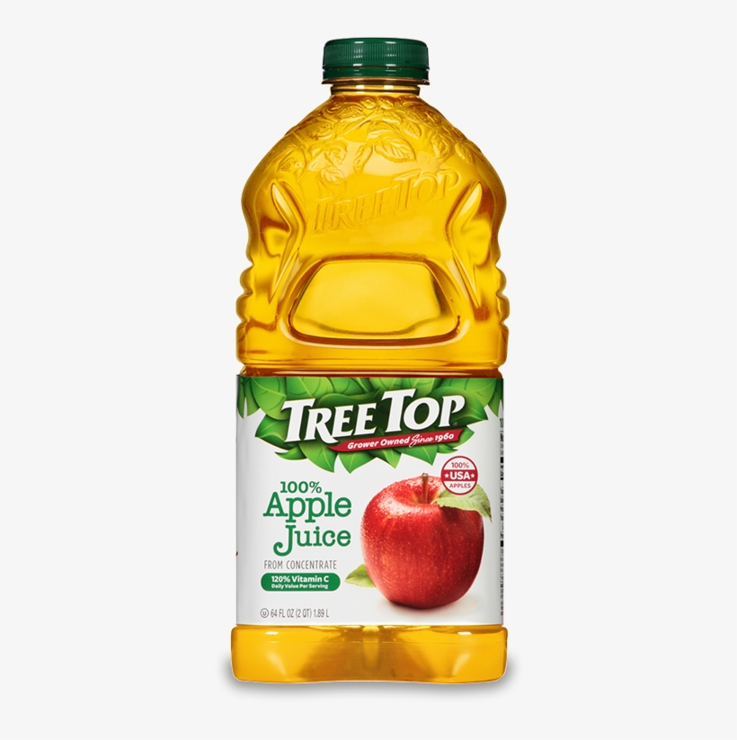 Nutrition Facts - Tree Top Apple Sauce - 12 Pack, 3.2 Oz Pouches, transparent png download