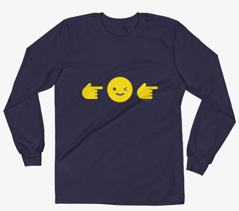 Gotcha Emoji Long Sleeve T-shirt - Bill Rights Shirt, transparent png download