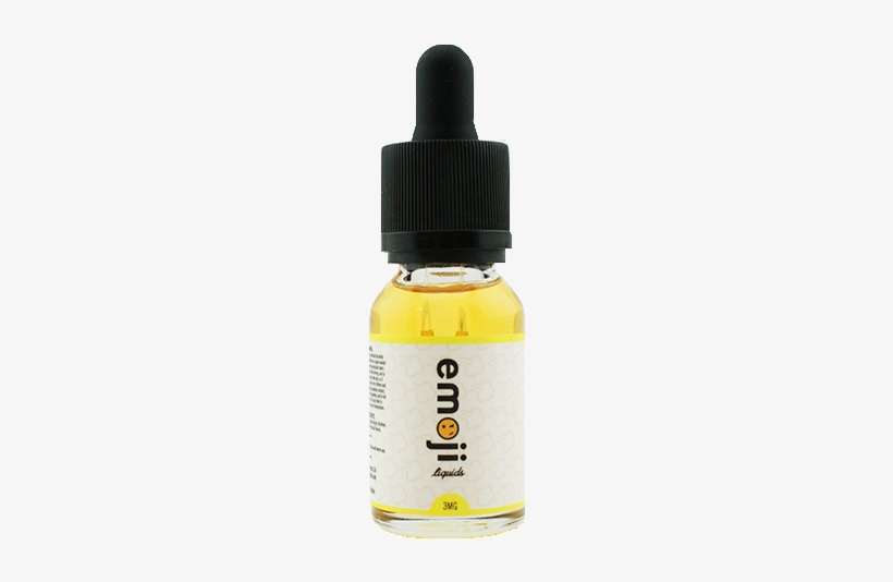 Emoji Liquids Lemon Biscotti 15ml - Yellow, transparent png download
