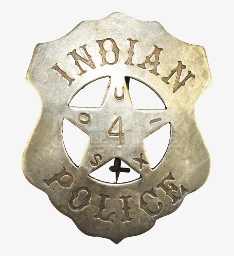 Sioux Indian Police Badge - Indian Police Service Logo, transparent png download