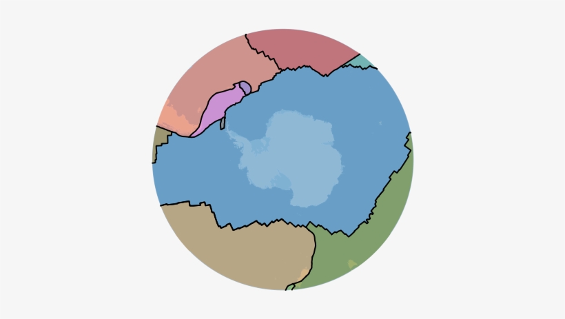 Tectonic Plates And Plate Boundaries Ggg/github, - Circle, transparent png download