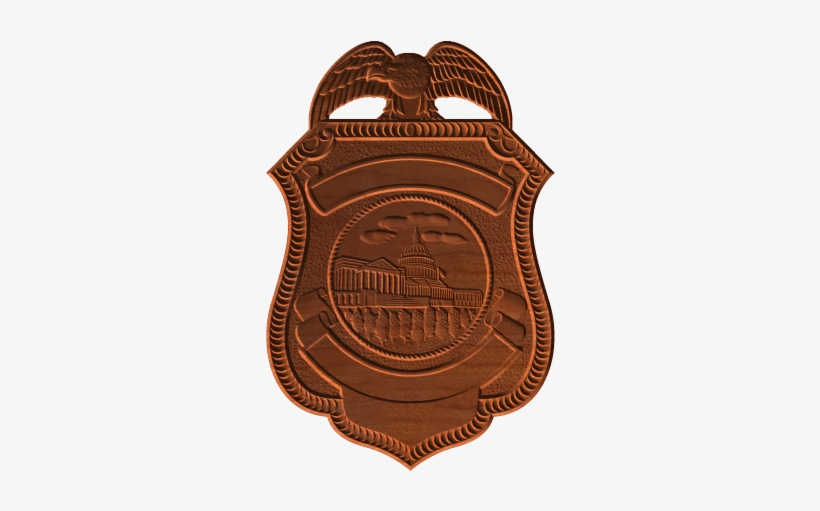 Capital Police Badge Ptn - Emblem, transparent png download
