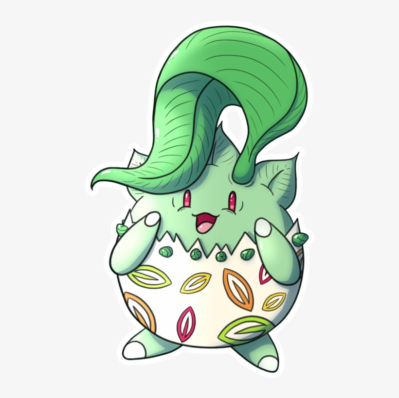 Togepi Chikorita Combo For Arika The Togepi - Hey, transparent png download