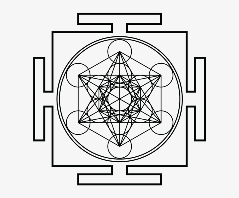 Bleed Area May Not Be Visible - Metatron's Cube, transparent png download