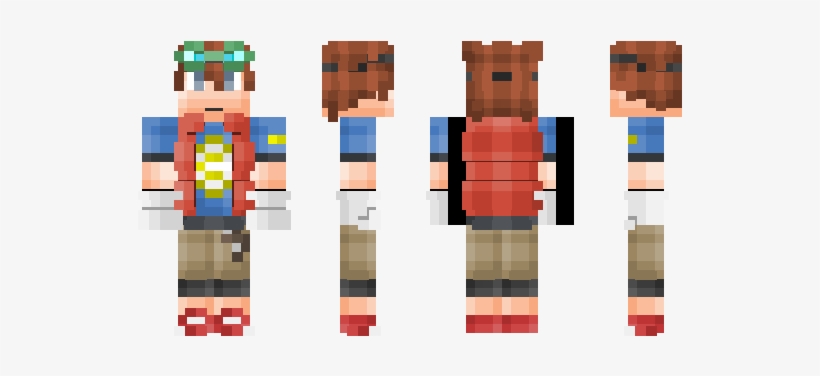 Minecraft Skin Togepi - Graphic Design, transparent png download