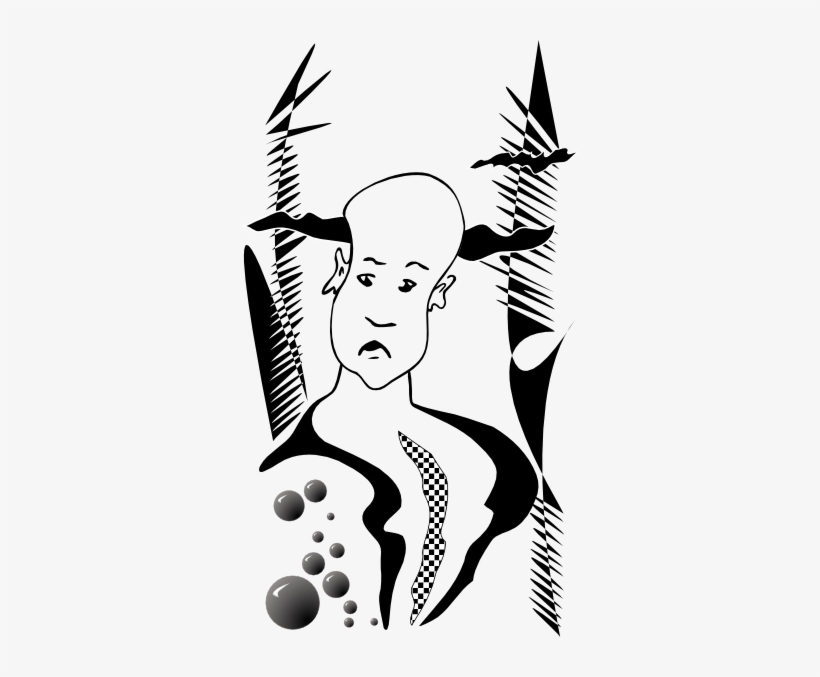 Bald Man Clip Art At Clker - Hair Loss, transparent png download