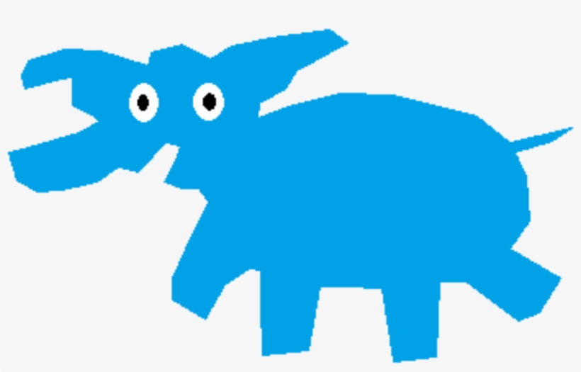 Black And White Elephants Circus Computer Icons Drawing - Elephant, transparent png download