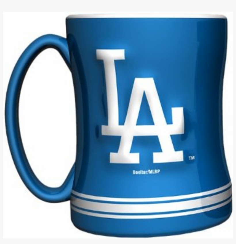 La Dodgers - Black White Dodgers Logo, transparent png download