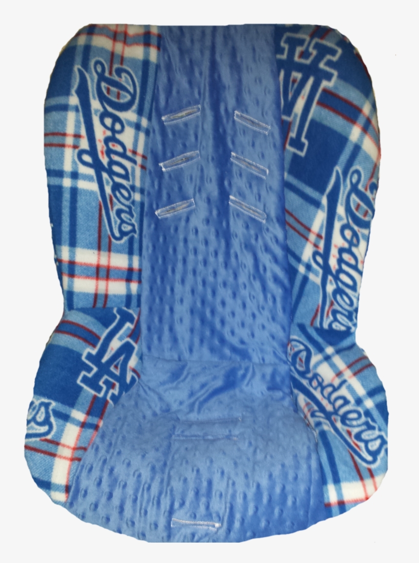 La Dodgers Theme Inspired Car Seat Cover - Fabric Traditions Mlb La Dodgers Fleece Fabric Sold, transparent png download