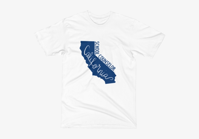 Ca School Counselor Men's Short Sleeve T-shirt White - Active Shirt, transparent png download