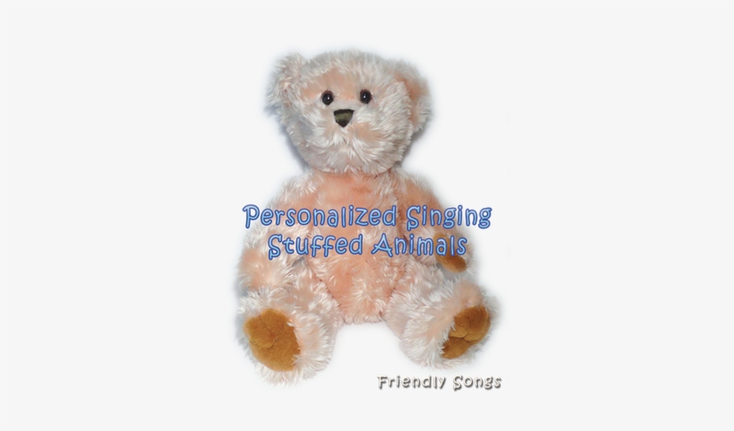 Personalized Singing Stuffed Animal Plush Toy - Stuffed Toy, transparent png download