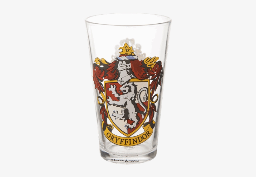 Harry Potter Gryffindor Crest Large Glass, transparent png download