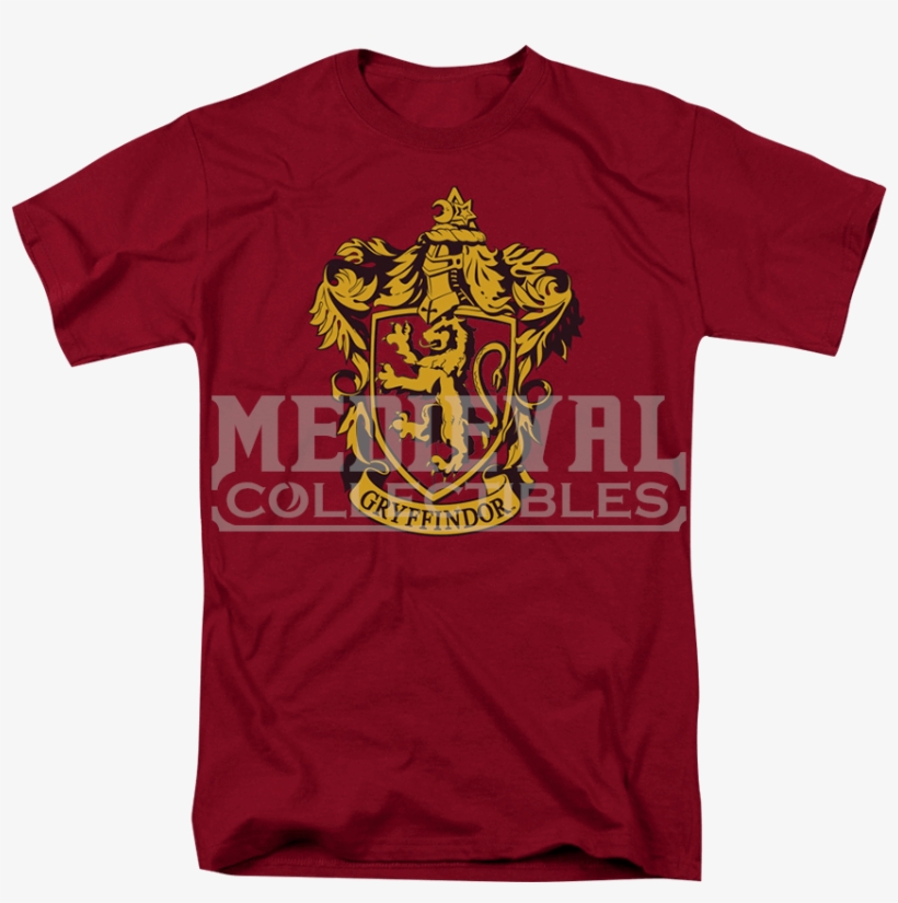 Harry Potter Gryffindor Crest T-shirt - Camiseta , Harry Potter Gryffindor, Filme, transparent png download