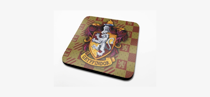 Harry Potter Coaster Gryffindor Crest 6-pack - Harry Potter Coaster, Gryffindor Crest, transparent png download