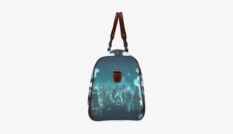 Sale Psylocke Waterproof Canvas Casual Handbag With - Bioshock (cityscape) Galaxy S8 Case, transparent png download