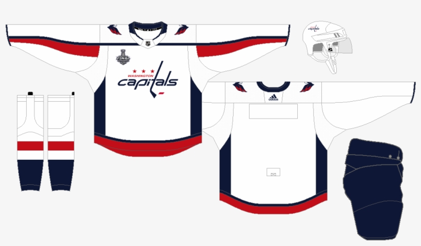 Washington Capitals 3" X 4" Decal, transparent png download
