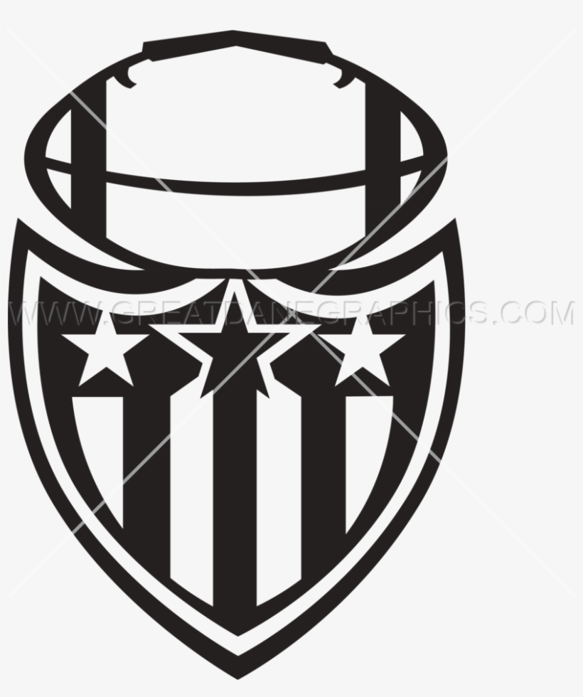 Football Production Ready Artwork Shield Crest Banner - B Footbal Logo Png, transparent png download