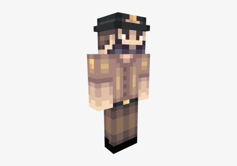 Itlwcpng - Skin Rick Grimes Minecraft, transparent png download