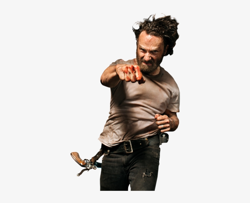 Share This Image - Rick Grimes, transparent png download
