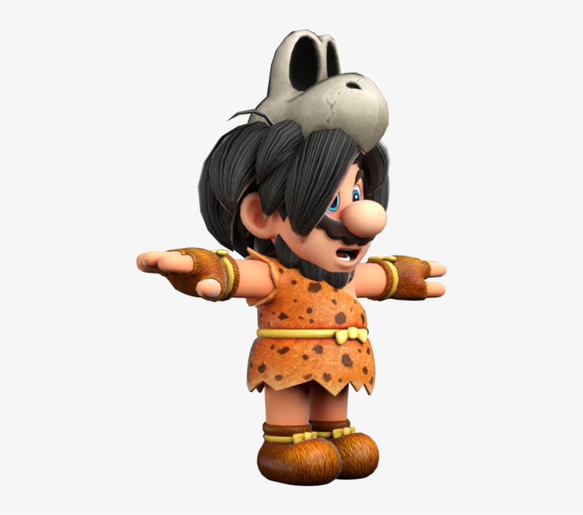 Download Zip Archive - Super Mario Odyssey Mario Caveman, transparent png download