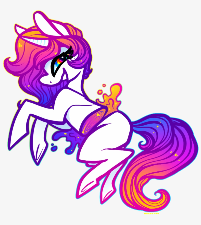 Skelefrog, Female, Goo, Mare, Neon, Oc, Oc Only, Oc - Cartoon, transparent png download