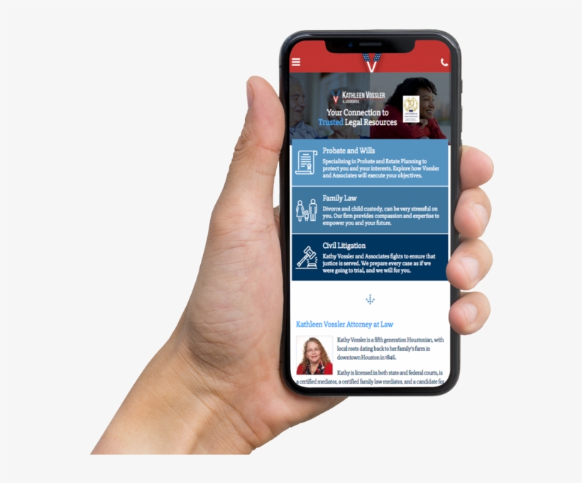 Hand Holding An Iphone - Iphone, transparent png download