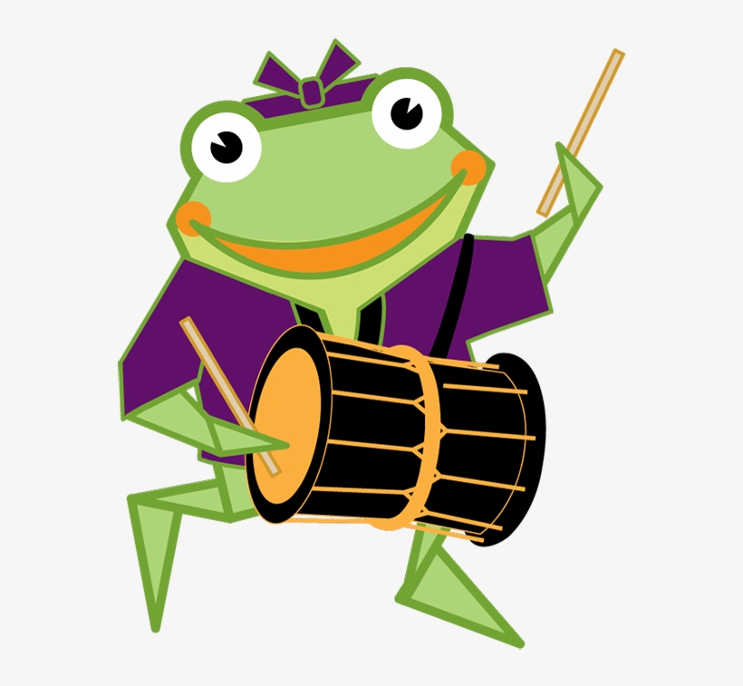 Janm Courtyard Kaeru Playing Okedo Taiko - Taiko, transparent png download