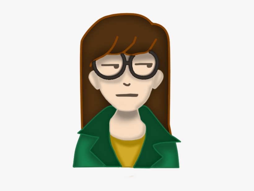 7 - Daria - Emoji, transparent png download
