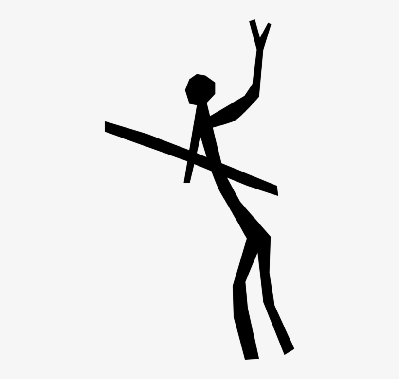 Caveman Hunter With Spear - Drawing, transparent png download