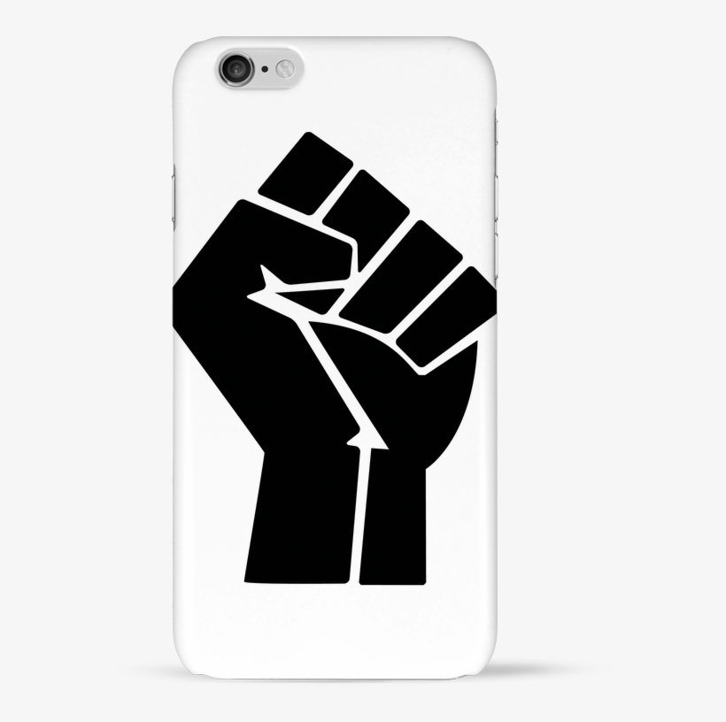 Case 3d Iphone 6 Poing Levé By Freeyourshirt - Symbol For Black People, transparent png download