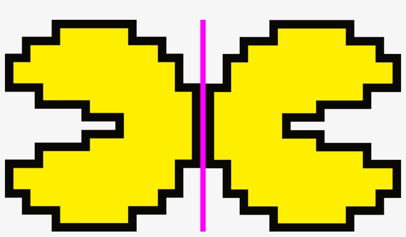 Click For Full Sized Image Pac-man - Dinero Pixel Art, transparent png download