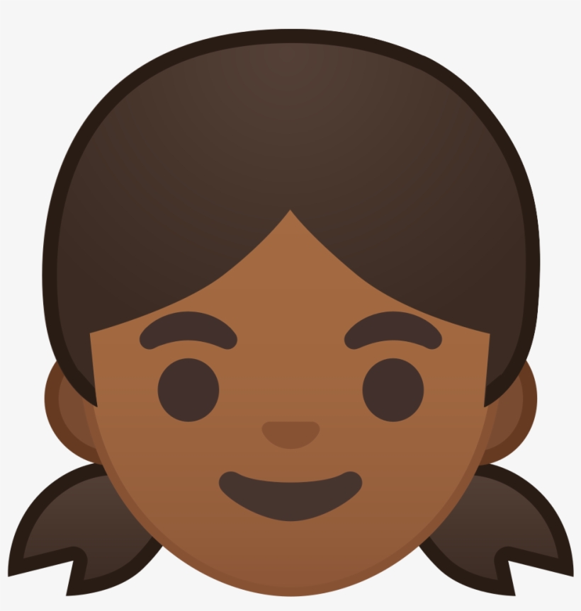 Download Svg Download Png - Girl Emoji Png Icon, transparent png download