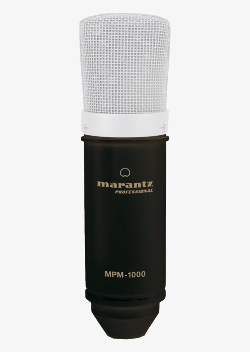 The Marantz Pro Mpm 1000 Is A Large Condenser Microphone - Marantz Pmd, transparent png download