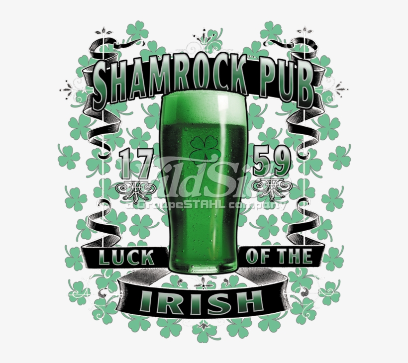 Shamrock Pub Irish Green Beer - Square Car Magnet 3 X Inch Shamrock Pub Irish St Patricks, transparent png download
