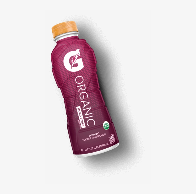 Gatorade Bottle Png - G Organic, Mixed Berry, Gatorade Sports Drink, Organic, transparent png download