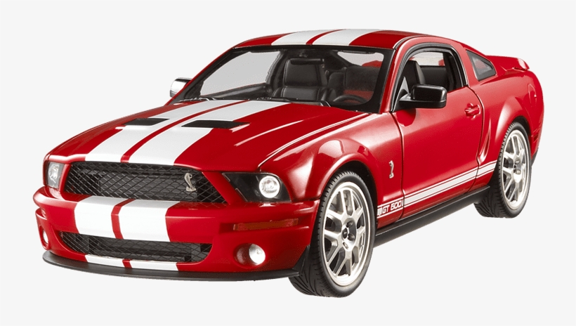 Mustang Shelby Red And White, transparent png download