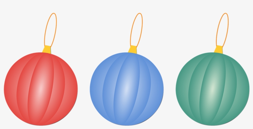 Christmas Balls Christmas Decorations - Christmas Day, transparent png download