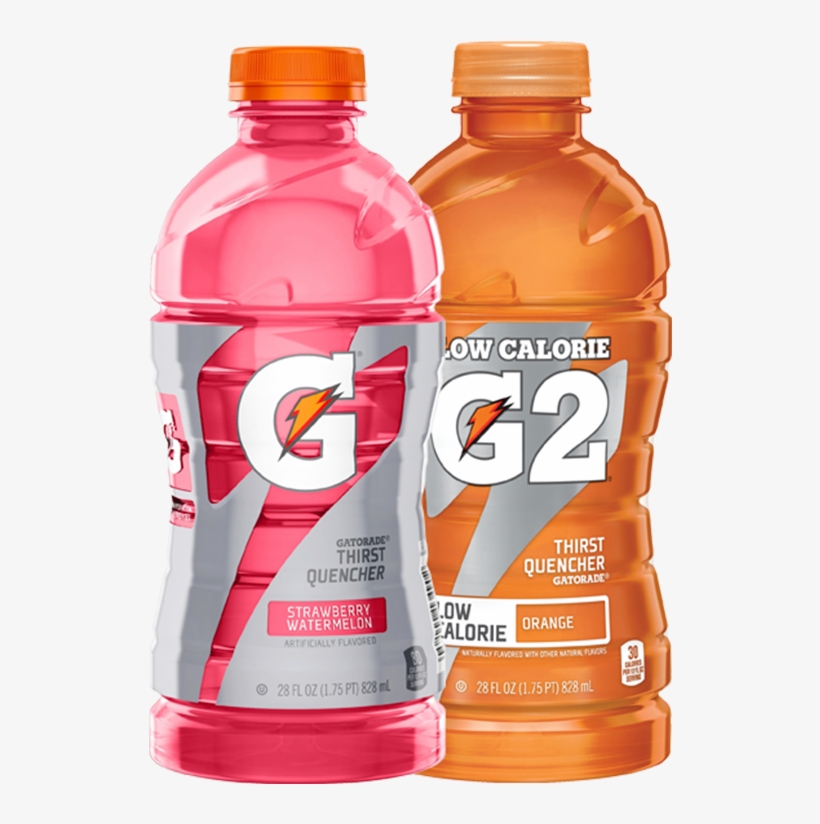 Gatorade And G2 28oz - Gatorade Strawberry Watermelon 28 Oz, transparent png download