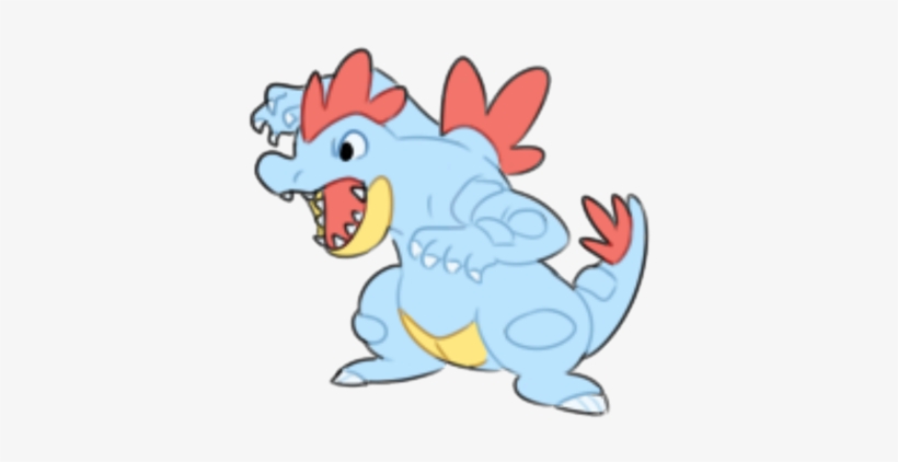 Doodle Feraligatr - Project Pokemon Doodle, transparent png download