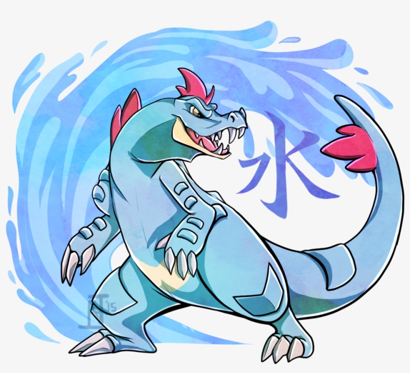 Cool Feraligatr, transparent png download