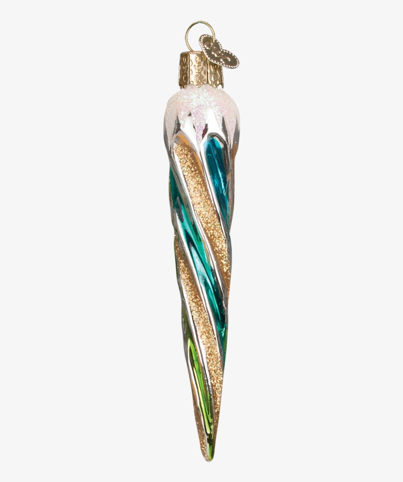 Old World Christmas Fashion Icicles Glass Ornament - Old World Christmas Fashion Icicle Glass Blown Ornament, transparent png download